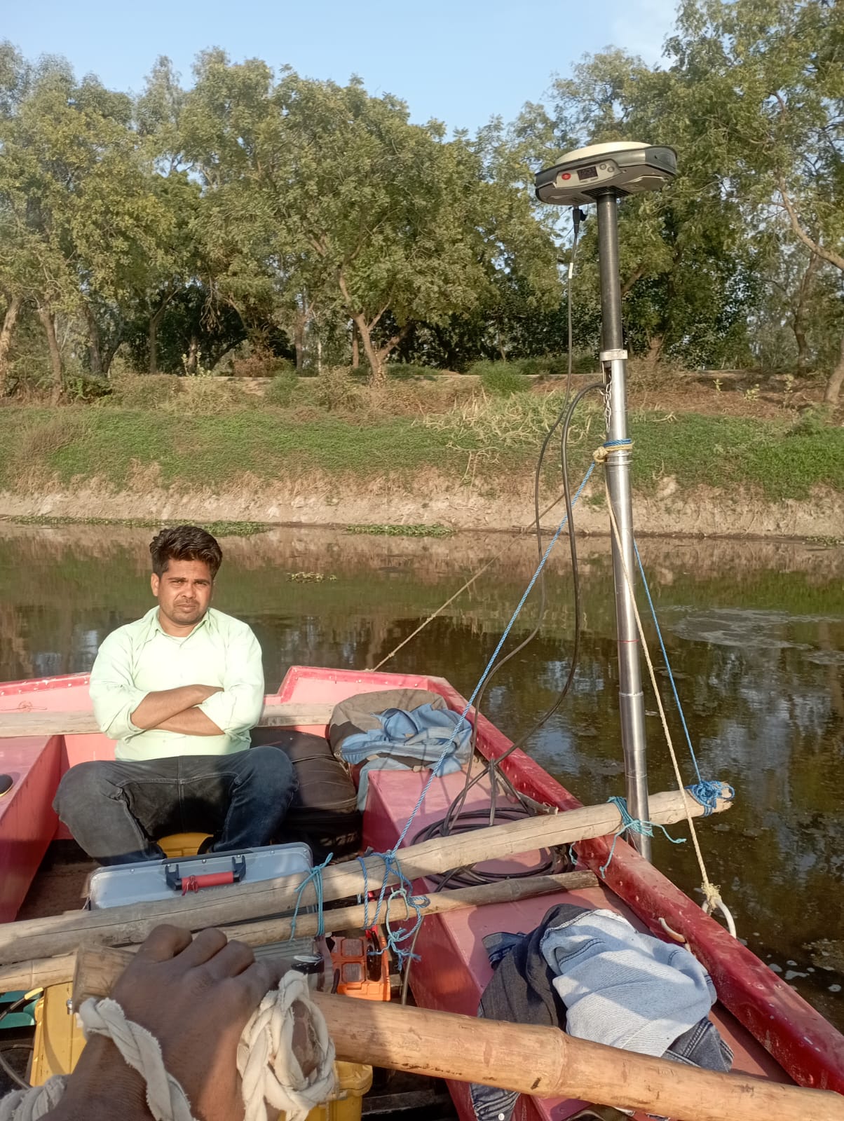 Bathymetric Survey Of Drain Delhi